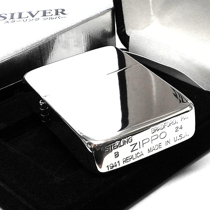 ZIPPO（ジッポー） 純銀 スターリングシルバー 1941 復刻 レプリカ