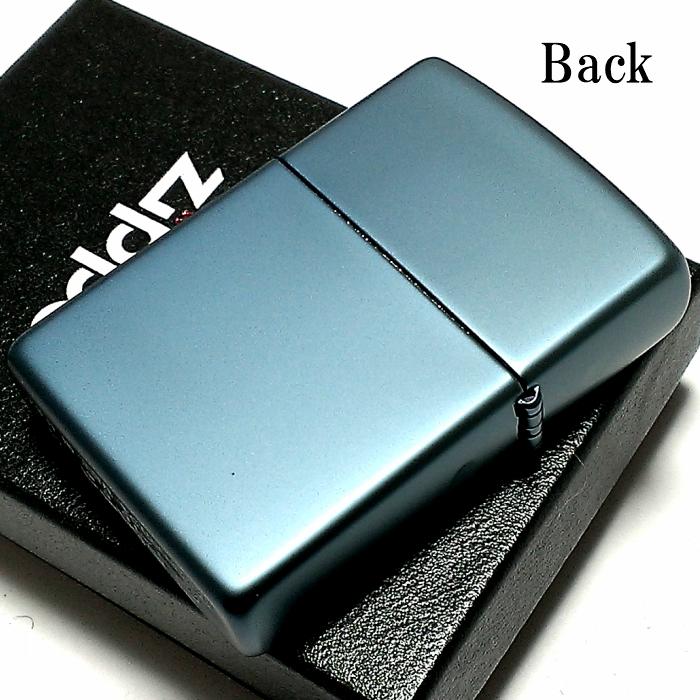 ZIPPO（ジッポー） ライター ジッポ ブルー チタン加工 鏡面＆艶消し