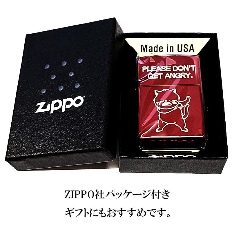 ZIPPO（ジッポー） ライター 涙猫 可愛い イオンレッド ジッポ ねこ 