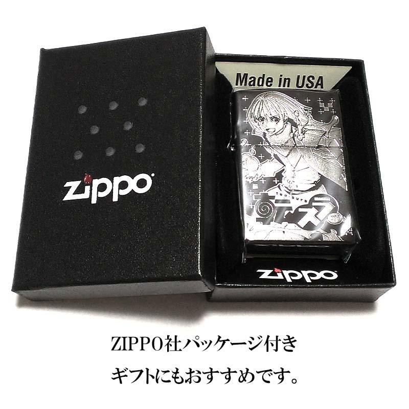 ZIPPO 転生したらスライムだった件 リムル＆ディアブロ 可愛い ジッポ ライター 転スラ 両面加工 ブラック アニメ ギフト プレゼント