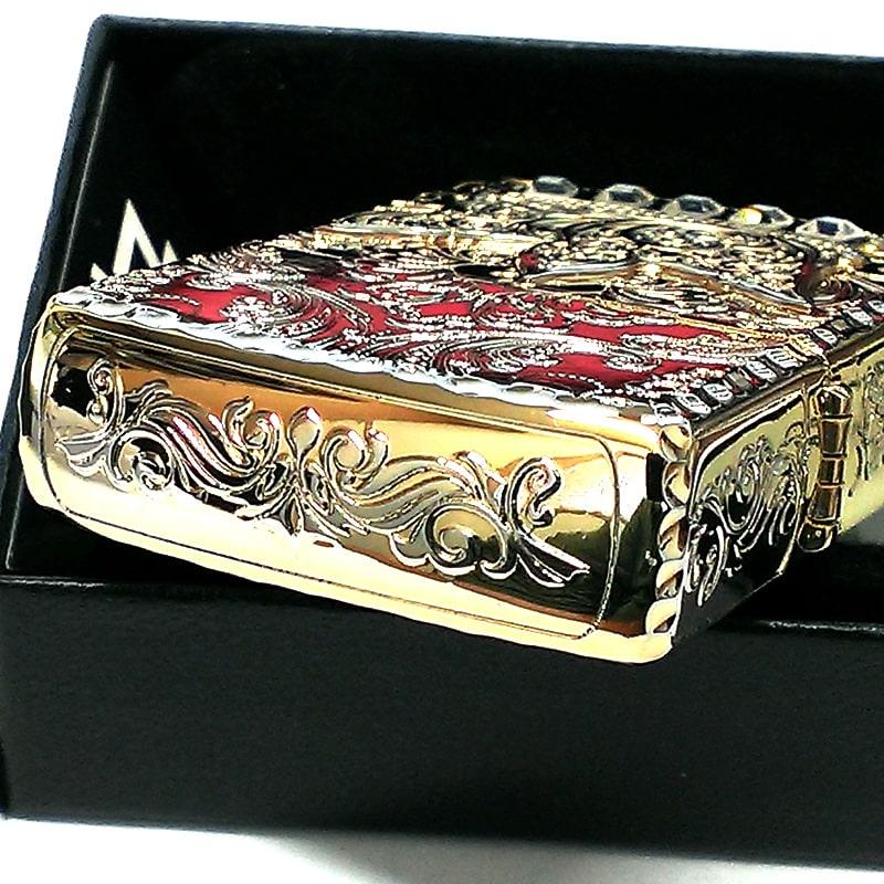 ZIPPO（ジッポー） ライター アーマー 限定 ジッポ クラウン ゴールド 