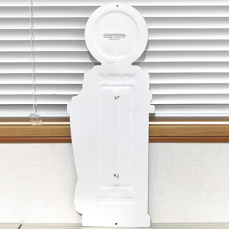 アメリカン レトロ 温度計 ガスポンプ 恐竜 レトロ メタル サーモ