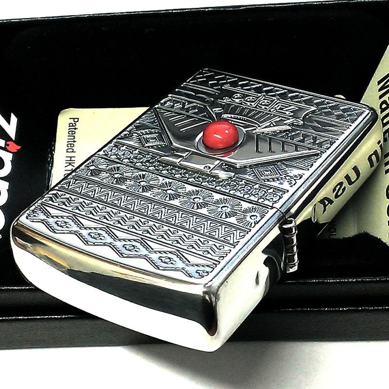 ZIPPO サンダーバード 御守り ジッポ ライター レッドストーン 赤 