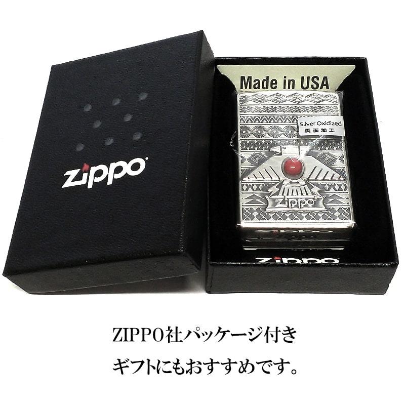 ZIPPO サンダーバード 御守り ジッポ ライター レッドストーン 赤 エッチング彫刻 シルバーイブシ 珍しい お守り メンズ ギフト｜hayamipro｜08