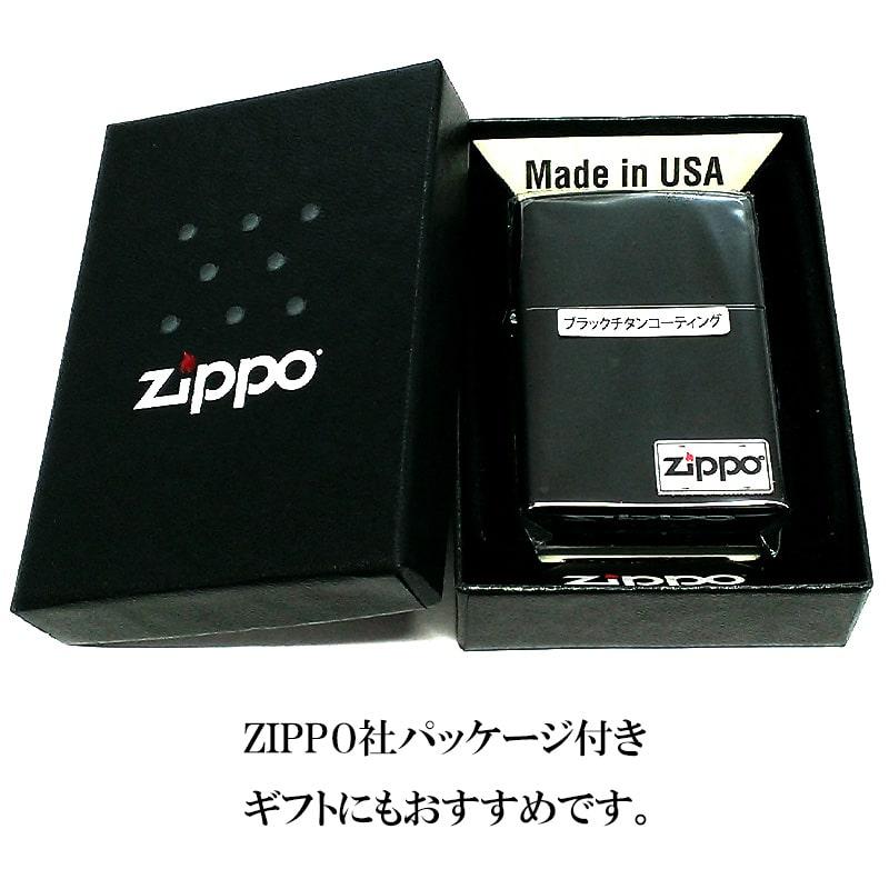 ZIPPO（ジッポー） ブラック チタンコーティング サインボード