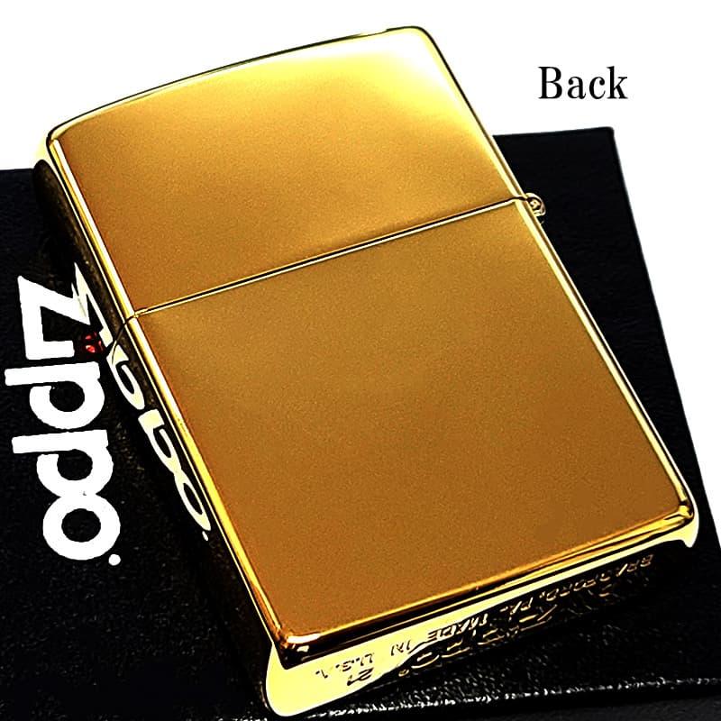ZIPPO（ジッポー） ライター 馬 チタンホース ジッポ ロゴ ゴールド