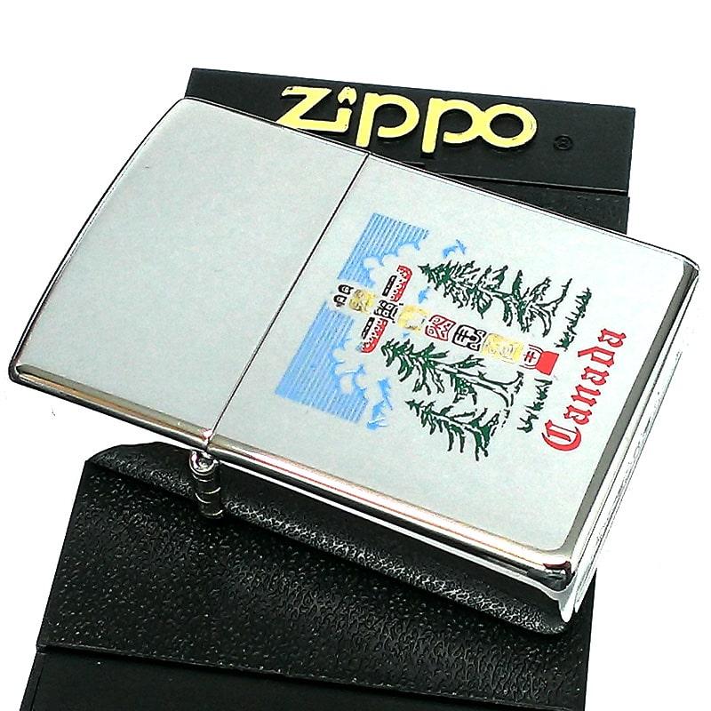 ZIPPO ライター カナダ製 2001年製 トーテムポール ジッポ ZIPPO ライター カナダ製 2001年製 トーテムポール ジッポ
