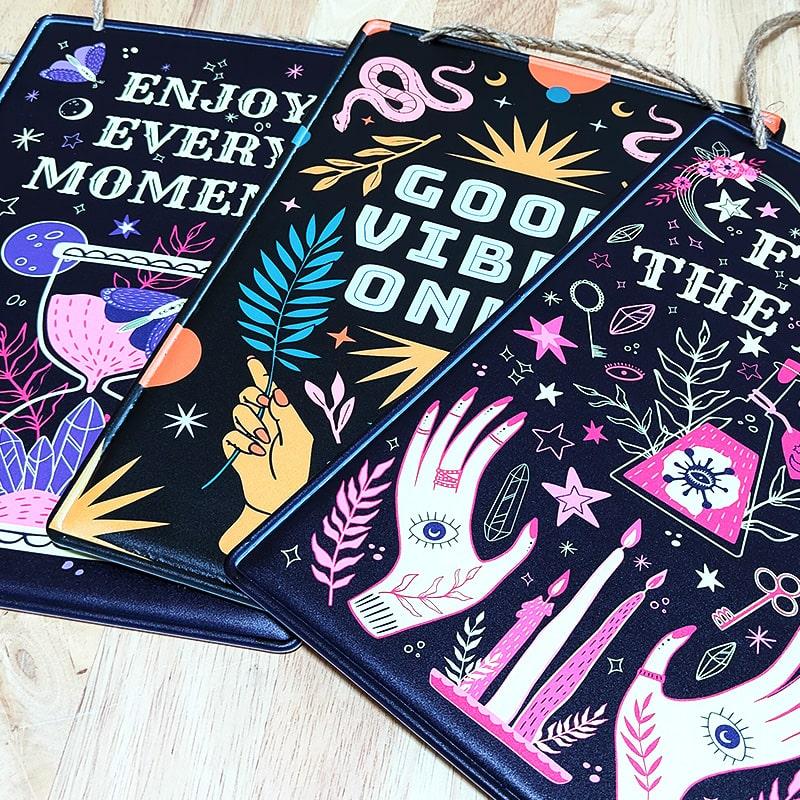 アメリカン レトロ ブリキ看板 可愛い アンティーク 壁飾り インテリア