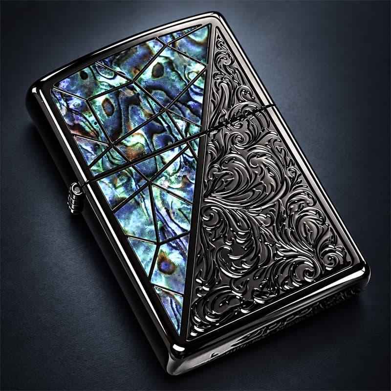 ZIPPO（ジッポー） アラベスク シェル模様 トライアングル ジッポ