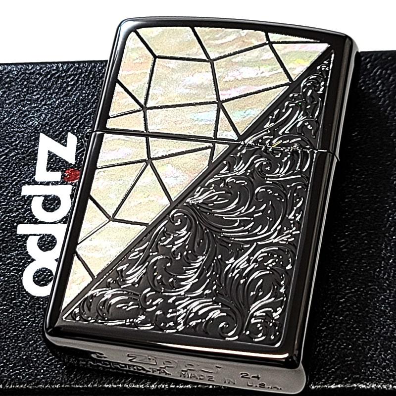 ZIPPO（ジッポー） ライター トライアングル アラベスク ホワイト