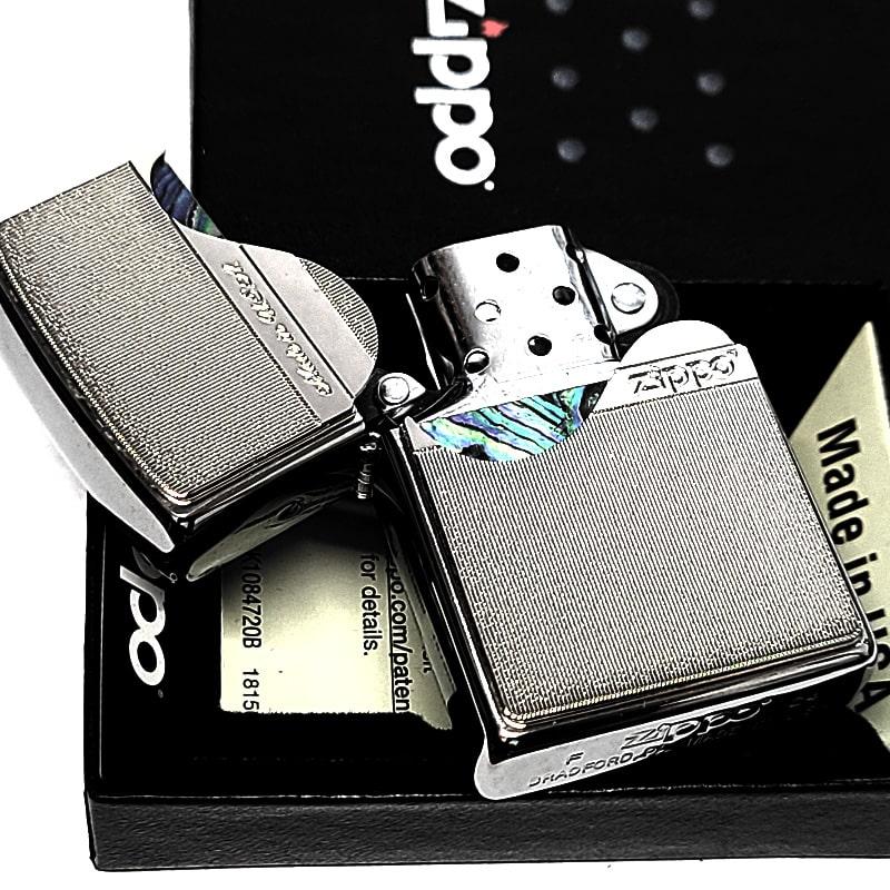 ZIPPO（ジッポー） ライター 限定 トリックシェル シルバー かっこいい