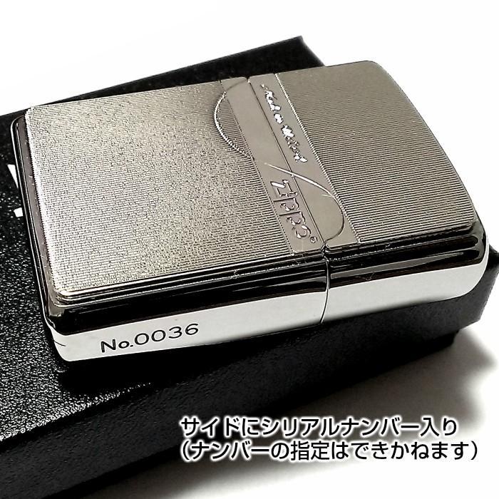 ZIPPO ライター 限定 トリックシェル ジッポー シルバー かっこいい シリアルナンバー入り 天然貝 珍しい プレゼント 両面 おしゃれ メンズ｜hayamipro｜05