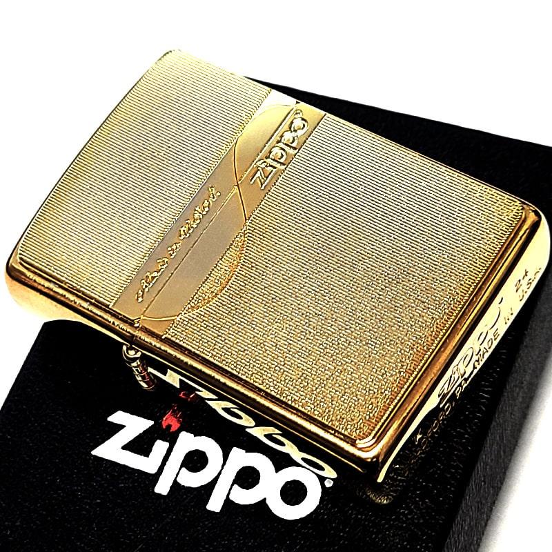 ZIPPO ライター 限定 トリックシェル ジッポー ゴールド かっこいい 金