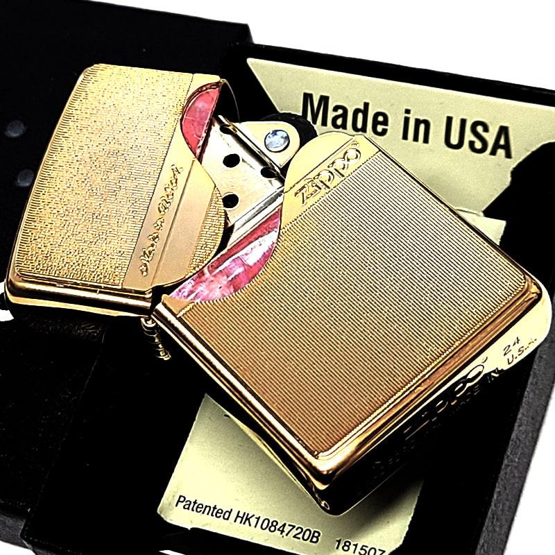 ZIPPO（ジッポー） ライター 限定 トリックシェル ゴールド かっこいい
