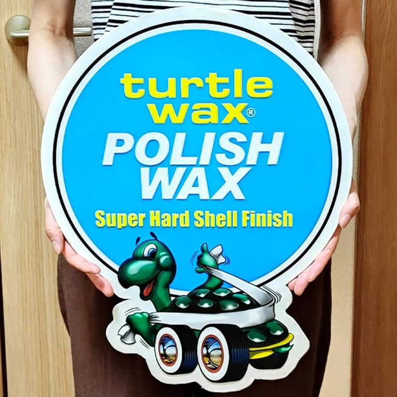 アメリカン レトロ 訳あり ブリキ看板 エンボスメタルサイン Turtle