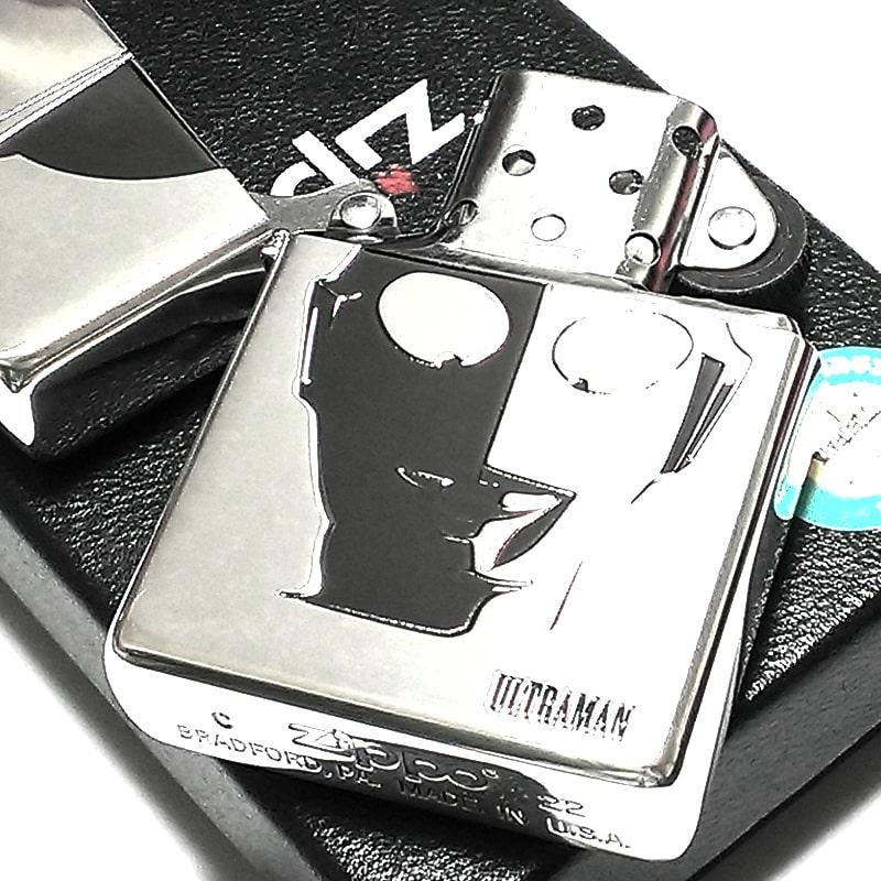 Zippo ジッポー ウルトラマン ゼロ 10周年記念 両面加工 ブルー
