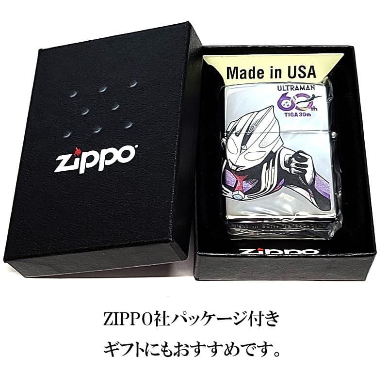 ZIPPO（ジッポー） ライター ウルトラマンティガ 30周年記念 三面連続
