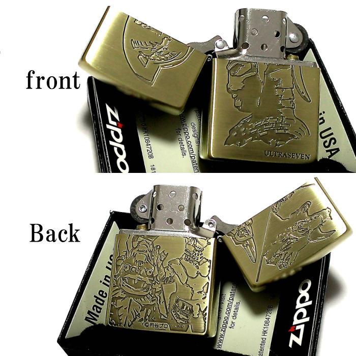 ZIPPO ライター ウルトラセブン ジッポ アンティークゴールド ZIPPO ライター ウルトラセブン ジッポ アンティークゴールド