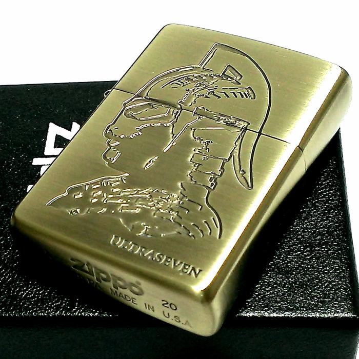 ZIPPO ライター ウルトラセブン ジッポ アンティークゴールド