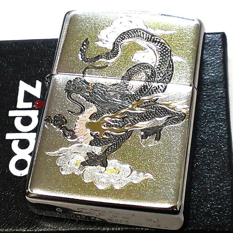ZIPPO ジッポー 和柄 雲竜 かっこいい 龍 彫刻 ジッポ ライター シルバー 日本 竜 御守り 銀 和風 デンチュウバン メンズ ギフト プレゼント Zippoタバコケース喫煙具のハヤミ - 通販 - Yahoo ショッピング