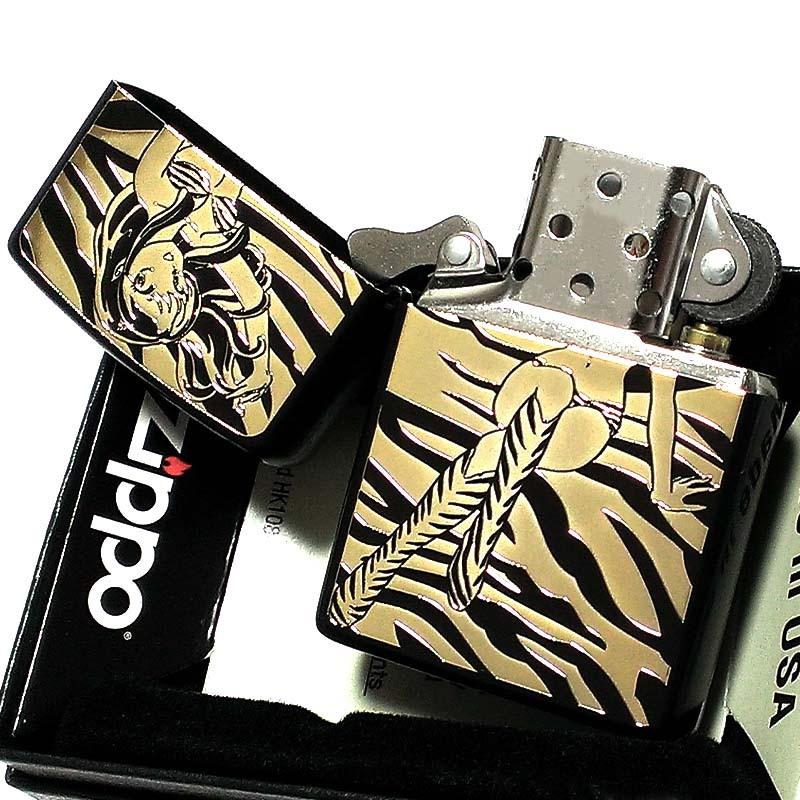 ZIPPO（ジッポー） ライター うる星やつら ブラック＆ゴールド ジッポ