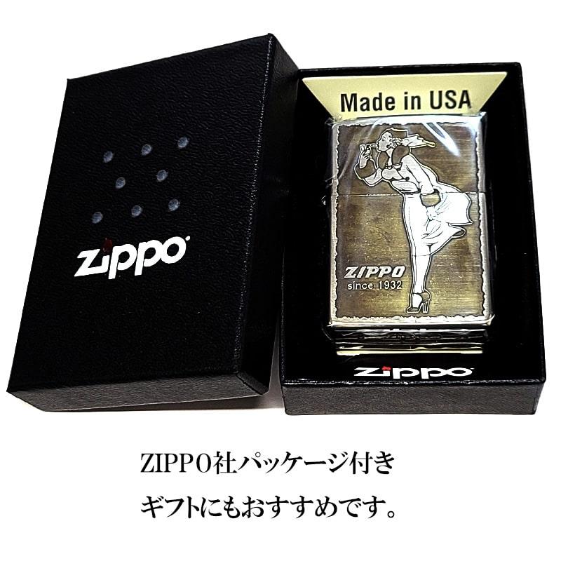 ZIPPO（ジッポー） ライター ウィンディ ビンテージ加工 ジッポ ロゴ