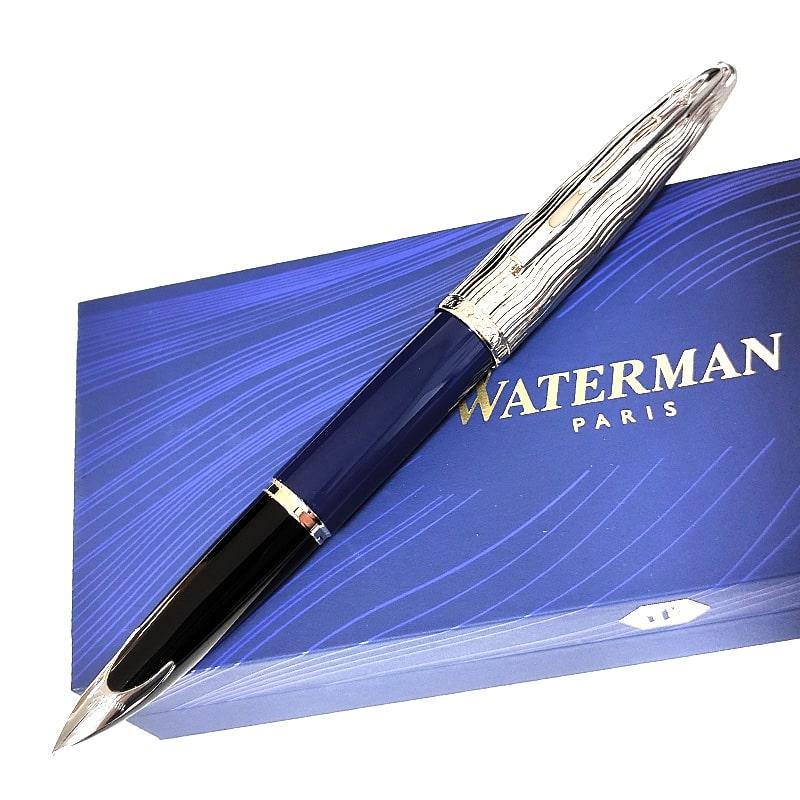 WATERMAN 万年筆 ウォーターマン カレン デラックス ブルーST WATERMAN 万年筆 ウォーターマン カレン デラックス ブルーST