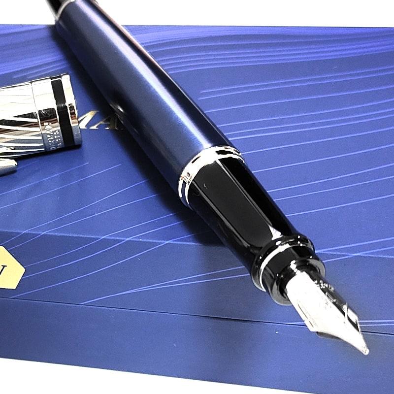 WATERMAN 万年筆 美しい ウォーターマン メタリックブルーCT WATERMAN 万年筆 美しい ウォーターマン メタリックブルーCT