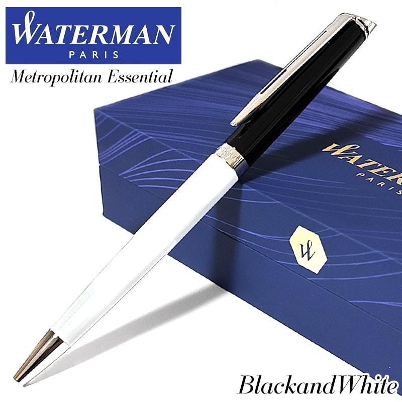 WATERMAN（ウォーターマン） ボールペン ブラックホワイトCT