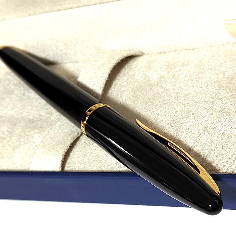 ウオーターマン　万年筆　カレン　ブラック・シーGT　中字 Amazon | WATERMAN ウォーターマン 公式 万年筆 M 中字 カレン