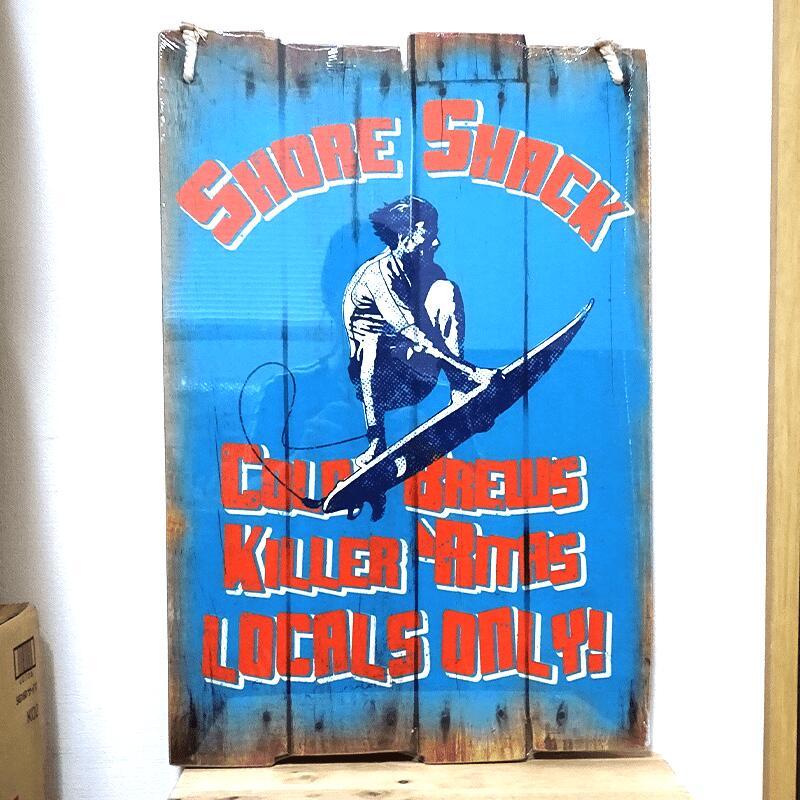 アンティーク 木製看板 レトロ