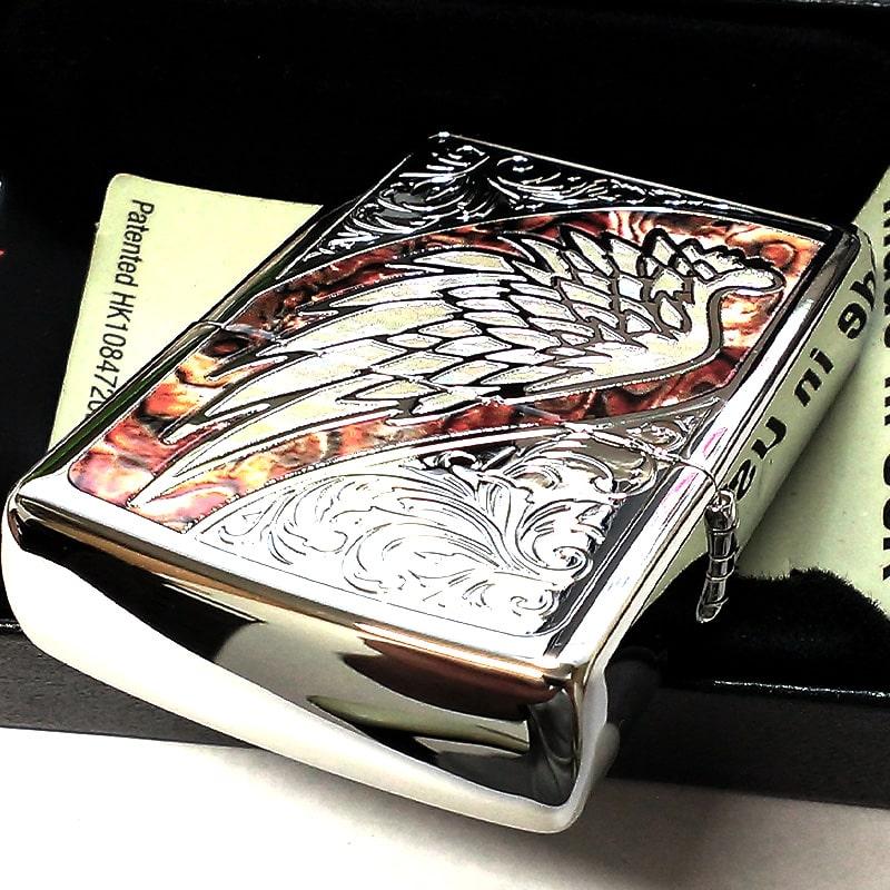 ZIPPO（ジッポー） ウイング 天使の羽 ジッポ ライター マーブル 