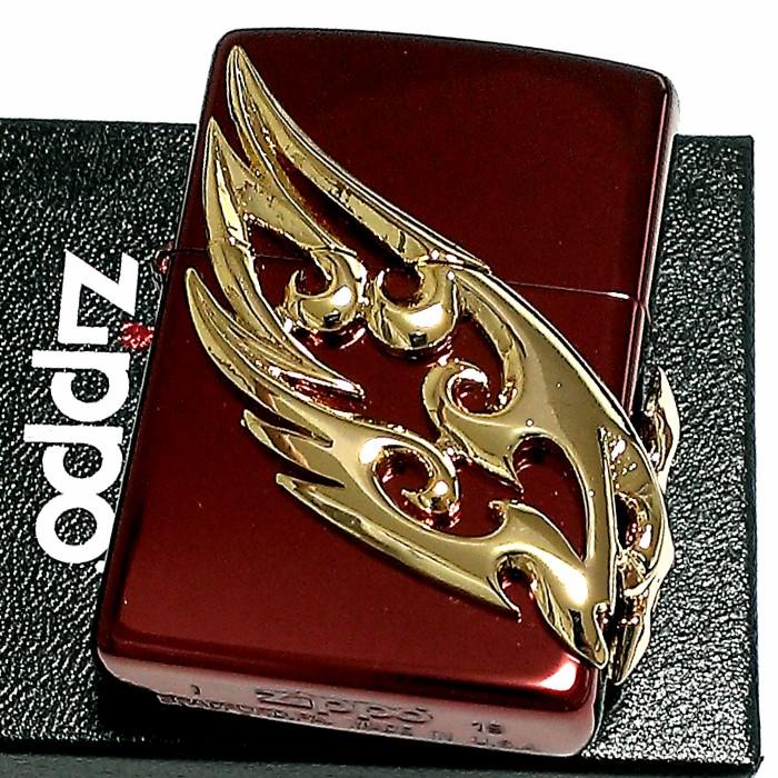 ZIPPO ライター 限定 ウイングメタル ジッポ かっこいい イオン