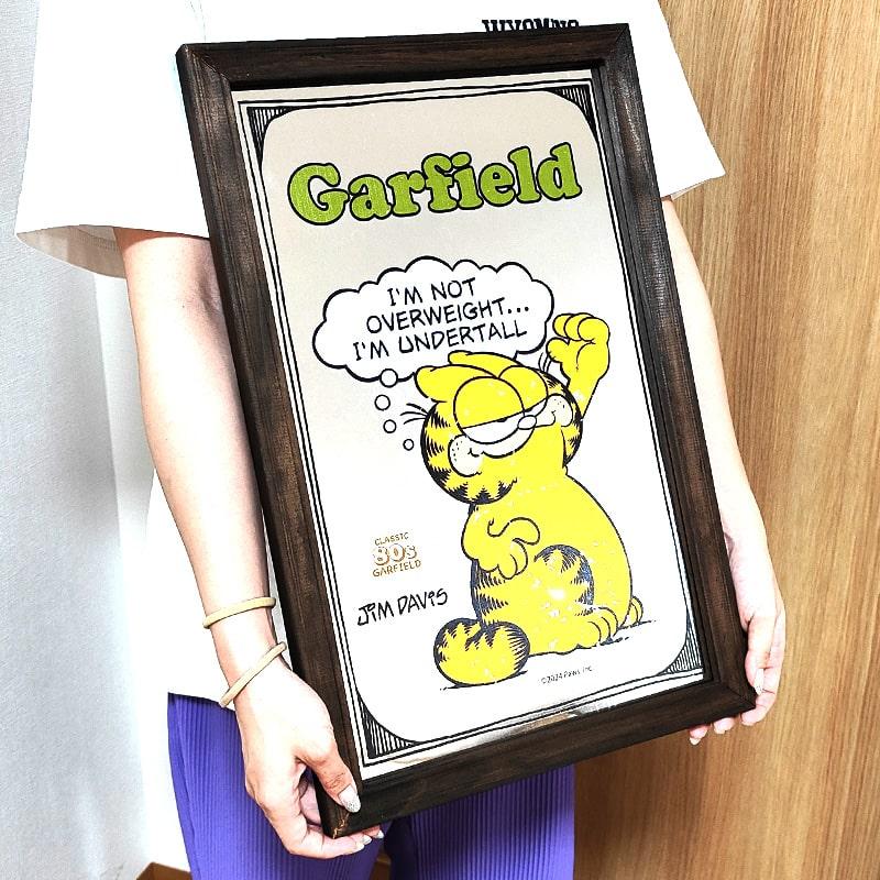 GARFIELD ガーフィールド　ミラー　壁掛け レア ドイツ ハンブルグ製 ガーフィールド Garfield