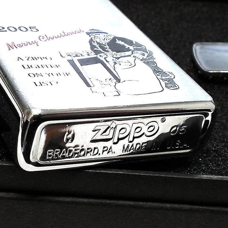 ZIPPO ライター 2005年製 クリスマス ピンズセット ジッポ 絶版