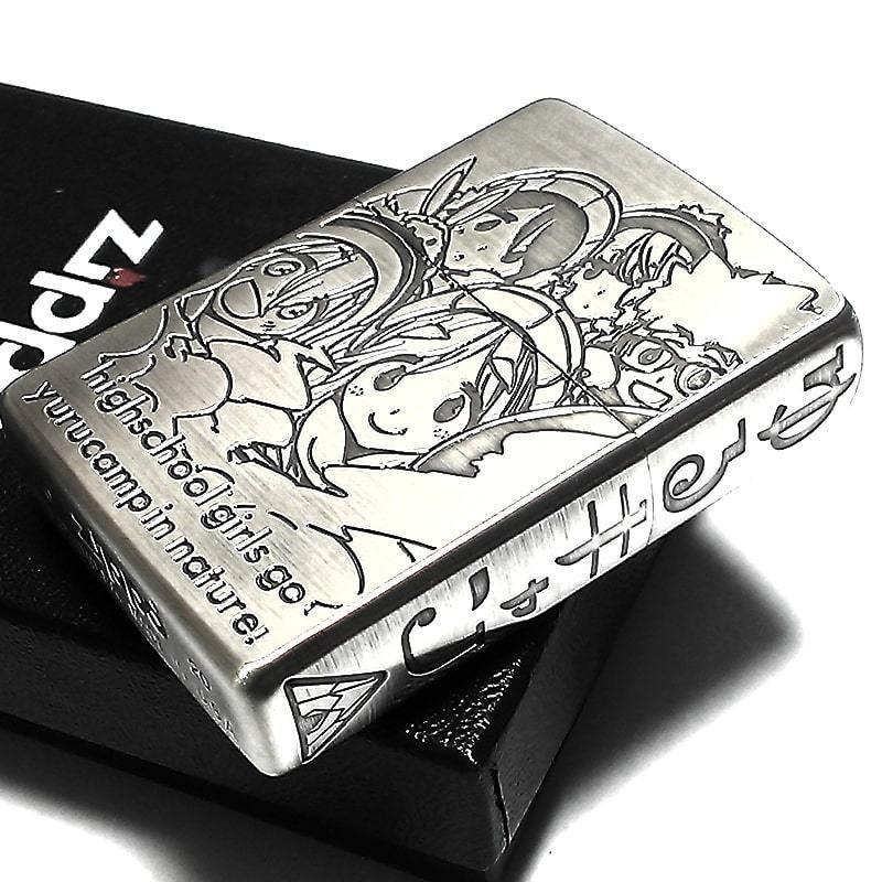 ZIPPO ライター ゆるキャン△ 野クル ジッポー 可愛い キャンプ