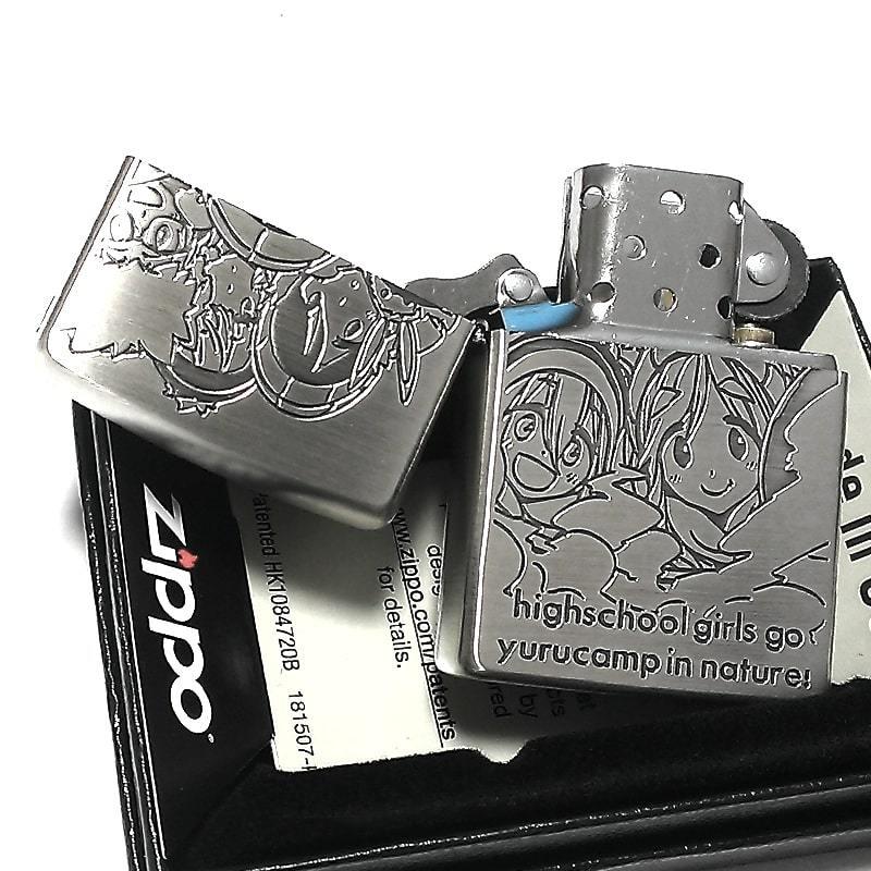 ZIPPO ライター ゆるキャン△ 野クル ジッポー 可愛い キャンプ