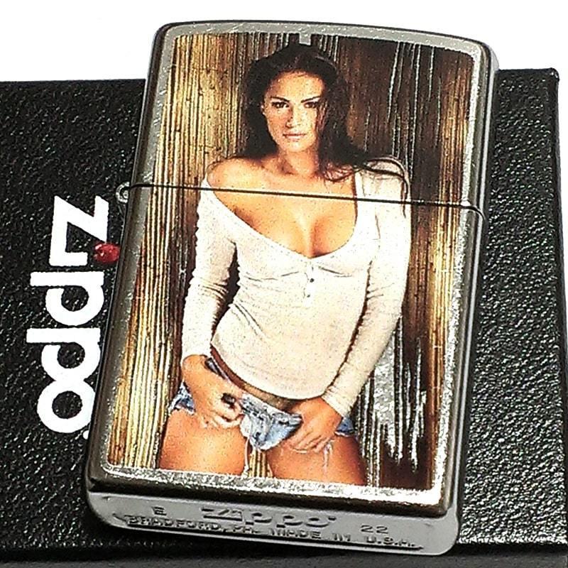 ZIPPO ライター セクシー レディ ジッポ シルバー かっこいい おしゃれ 