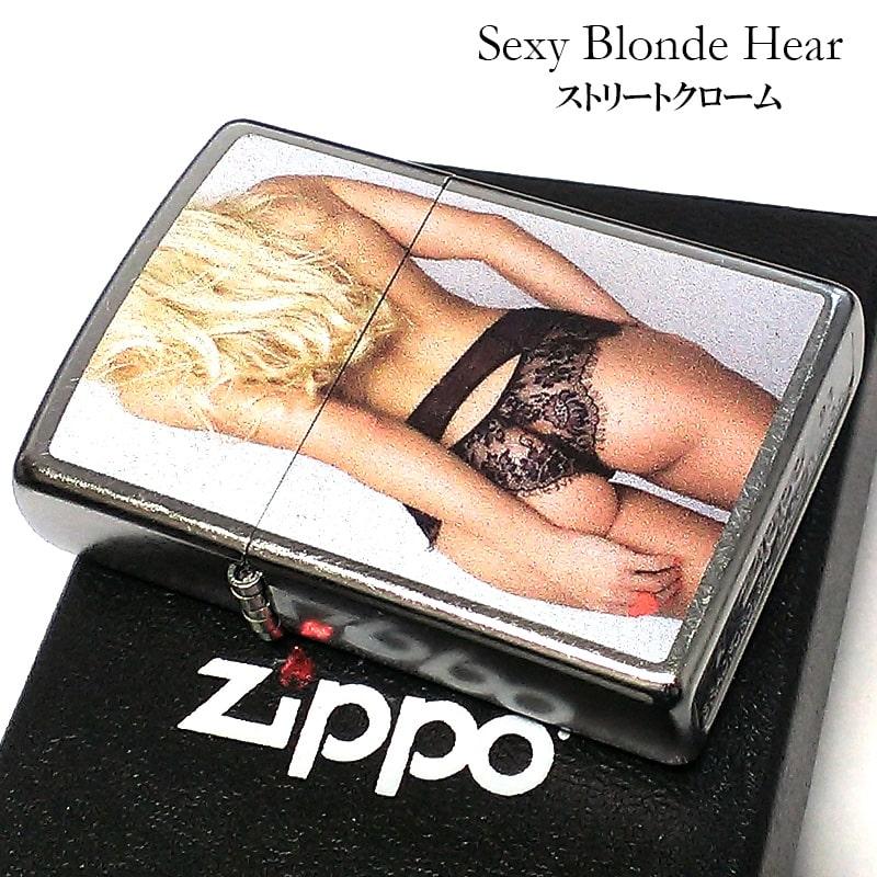 ZIPPO ライター セクシー レディ Sexy Blonde Hear 女性 ブロンドヘアー ジッポ シルバー かっこいい メンズ おしゃれ レディース｜hayamipro｜02