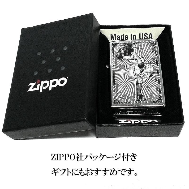 ZIPPO ライター ウィンディガール シルバー レトロ ヴィンテージ