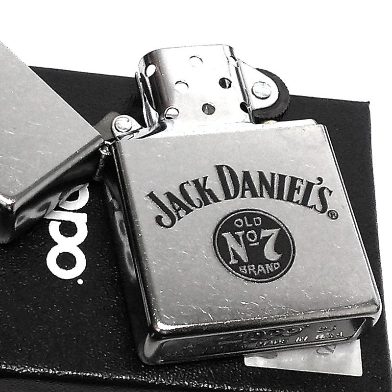 ZIPPO ジッポ ライター ジャックダニエル ロゴ シルバー JACK