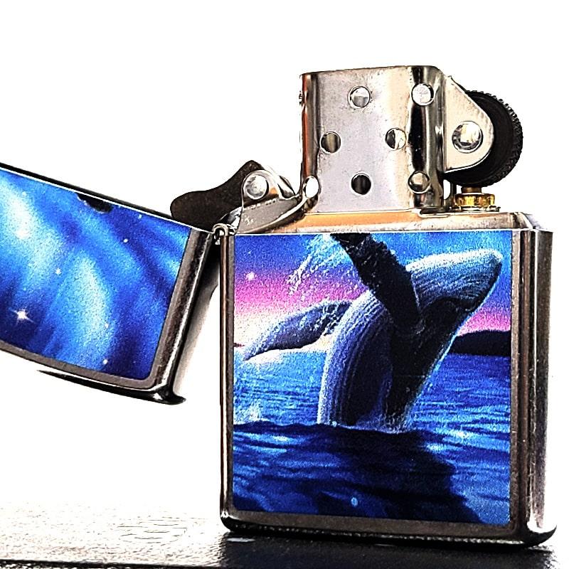 ZIPPO（ジッポー） ライター クジラ おしゃれ ジッポ ユーズド加工 