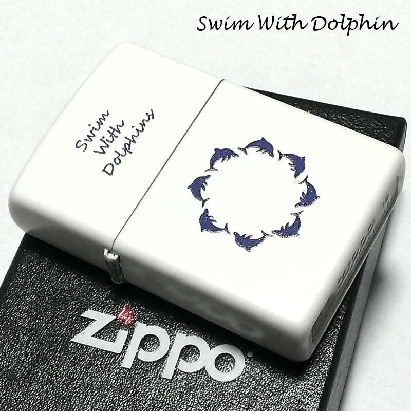 ZIPPO ライター Swim With Dolphin いるか ジッポ イルカ