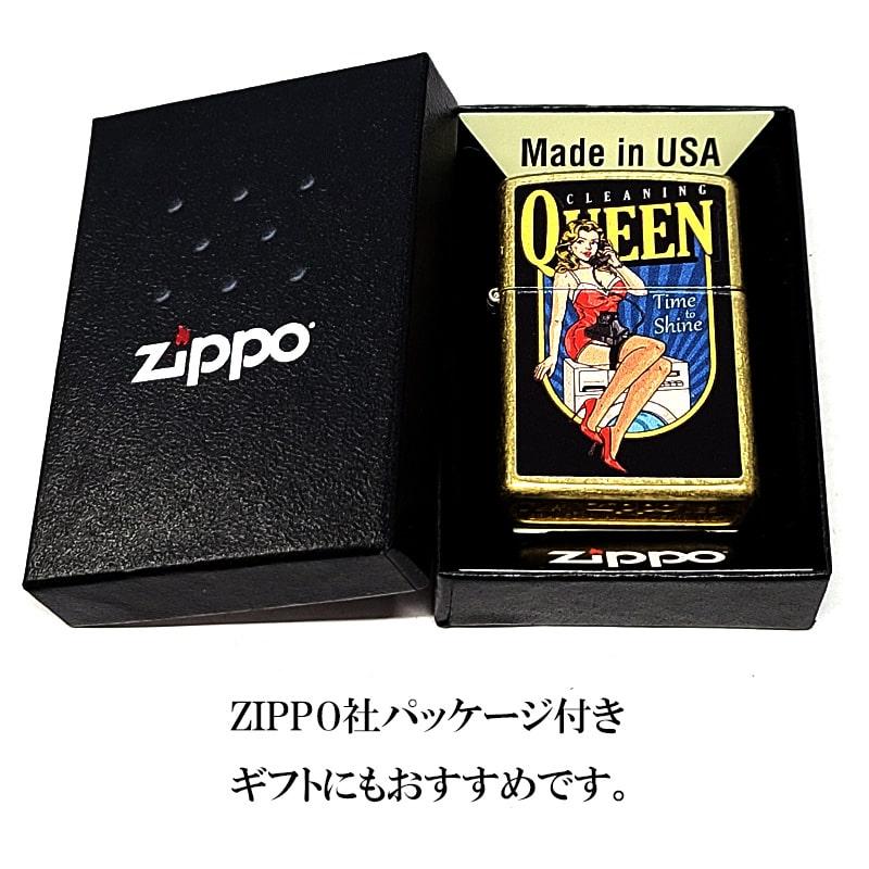 ZIPPO（ジッポー） クイーン セクシー 女性 レトロ ジッポ ライター