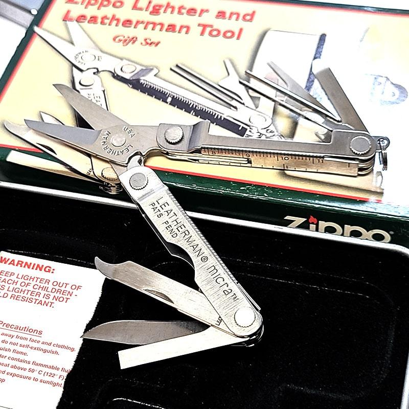 ZIPPO（ジッポー） 一点物 レザーマンツールセット ジッポーライター