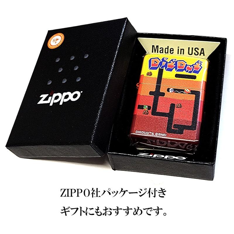 ZIPPO（ジッポー） ライター ファミコン ディグダグ ゲーム 可愛い