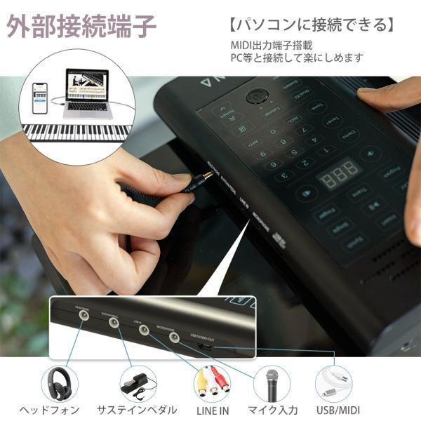 ロールアップピアノ 61鍵盤 128種類音色 イヤホン スピーカー ロールアップピアノ 61鍵盤 128種類音色 イヤホン スピーカー