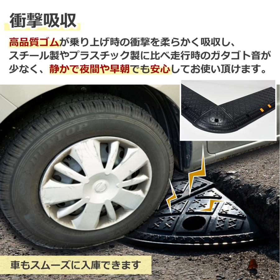 段差プレート 約15cm段差 ゴム製 幅60cm ゴム段差プレート 段差