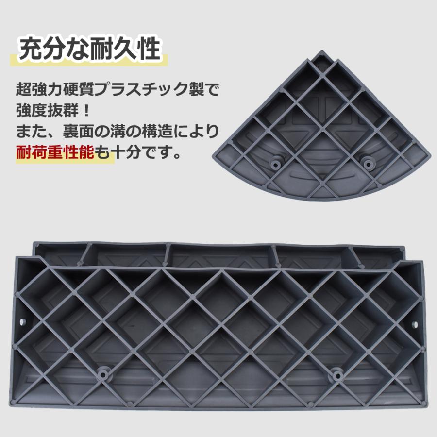 プラスチック製 段差プレート 約10cm段差 幅60cm 段差スロープ プラスチック製 段差プレート 約10cm段差 幅60cm 段差スロープ
