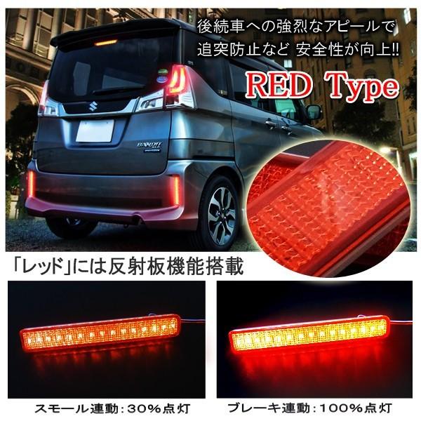 ソリオ ソリオ バンデット Ma36s Ledリフレクター 車検対応 反射板 レッド クリアバック スモーク パーツ As 1 Solio 2 Hayariya 通販 Yahoo ショッピング